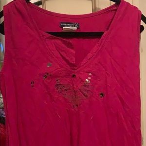 Pink dress tie waist